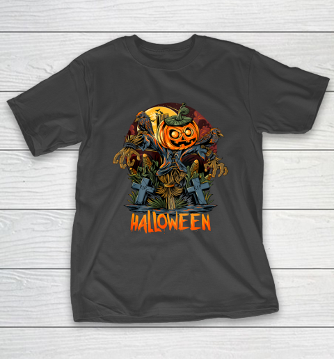 Pumpkin Man Character for Halloween T-Shirt
