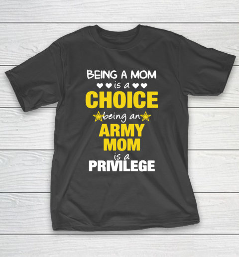 Mother's Day Funny Gift Ideas Apparel  Army Mom Mothers Day T Shirt T-Shirt