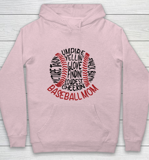 Mother's Day Funny Gift Ideas Apparel  Baseball Mom 2 T Shirt Youth Hoodie 5