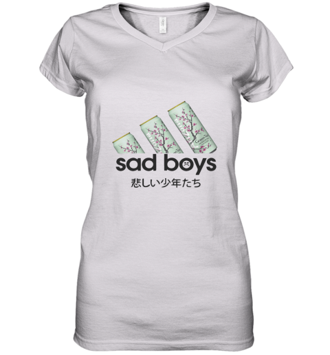 Sad Boy Women's V-Neck T-Shirt