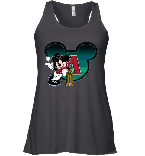 MLB Arizona Diamondbacks The Commissioner's Trophy Mickey Mouse Disney Baseball T Shirt MyI1kuVEFJq flowy tank 32 95 151514 front black
