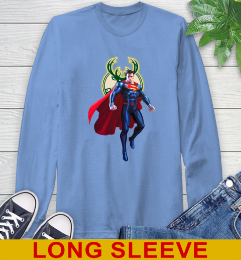 NBA Awesome Superman Basketball Sports Milwaukee Bucks 68