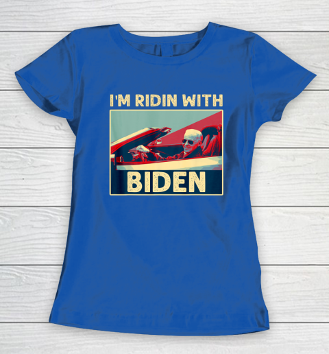 I'm Riding With Joe Biden Women's T-Shirt 8