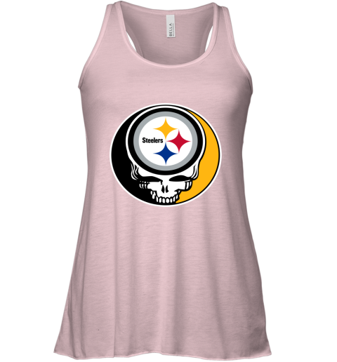 Pittsburgh Steelers Womens Button up Shirts V Neck Sleeveless Tank