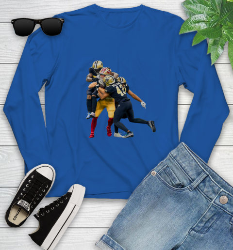 Sprint Football San Francisco 49ers And New Orleans Saints Shirts 131