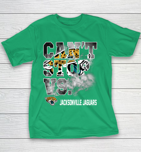 NFL Jacksonville Jaguars Can't Stop Vs Youth T-Shirt 3