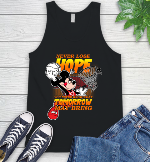 Chicago Bulls NBA Basketball Mickey Disney Never Lose Hope Tank Top