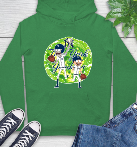 MLB New York Yankees Rick And Morty Baseball Sports Hoodie 8