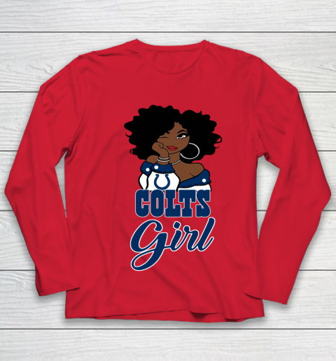 Indianapolis Colts Girl NFL Youth Long Sleeve 10