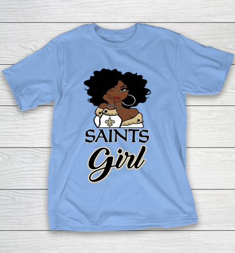 New Orleans Saints Girl NFL Youth T-Shirt 10