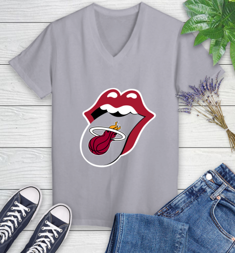 Miami Heat NBA Basketball Lips I Root For My Team Adoring Fan 80