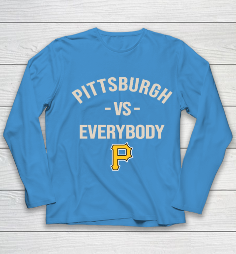 Pittsburgh Pirates Vs Everybody Youth Long Sleeve 5