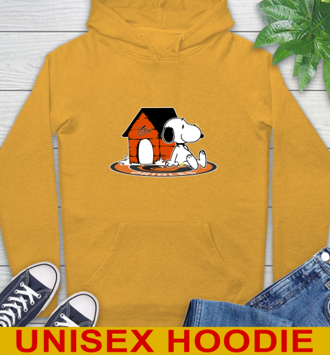 MLB Baseball Baltimore Orioles Snoopy The Peanuts Movie Shirt Hoodie 3