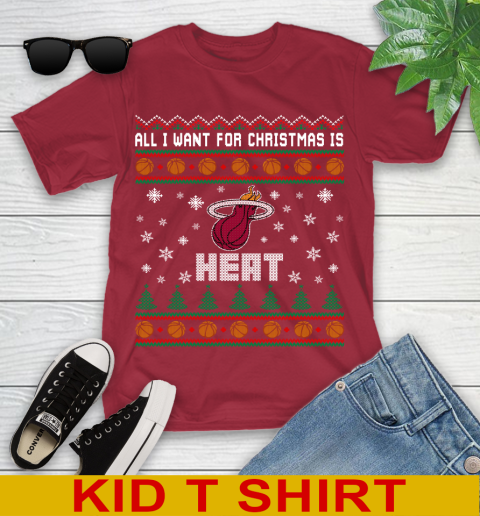 NBA Basketball All I Want For Christmas Is Miami Heat 108