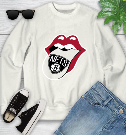 Brooklyn Nets NBA Basketball Lips I Root For My Team Adoring Fan 115