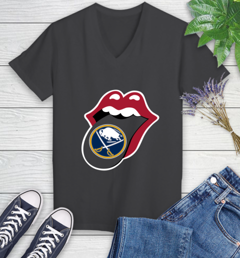 Buffalo Sabres NHL Hockey Lips I Root For My Team Adoring Fan 84