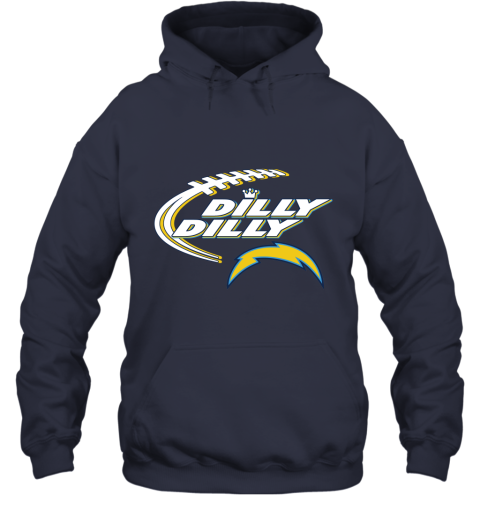 NFL Los Angeles Chargers Dilly Dilly Football Sports ztuRXPQL9AO hoodie 23 95 151514 front navy