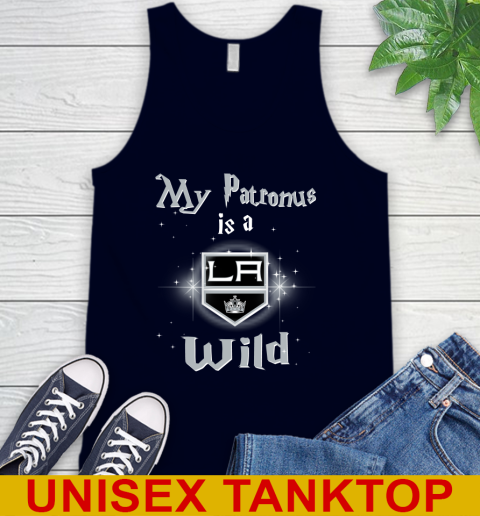 NHL Hockey Harry Potter My Patronus Is A Los Angeles Kings Tank Top 2
