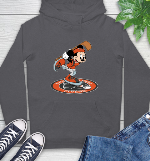 NHL Hockey Philadelphia Flyers Cheerful Mickey Disney Shirt Hoodie 7