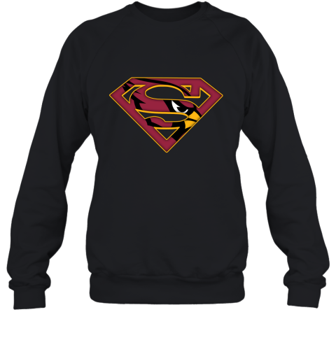 We Are Undefeatable The Arizona Cardinals x Superman NFL Sweatshirt