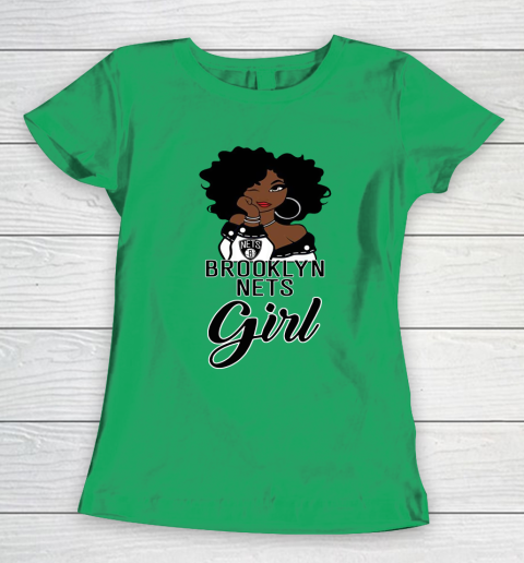 Brooklyn Nets Girl NBA Women's T-Shirt 7