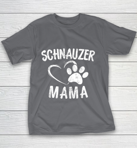 Dog Mom Shirt Schnauzer Mama Gift Dog Lover Apparel Schnauzers Mom