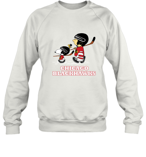 Let's Play Chicago Blackhawks Ice Hockey Snoopy NHL Sweatshirt