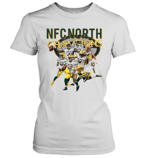 Nfc North Champions Team Football Women's T-Shirt