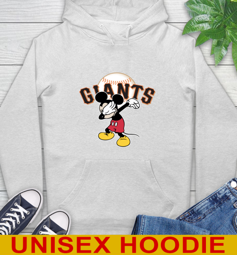San Francisco Giants MLB Baseball Dabbing Mickey Disney Sports Hoodie