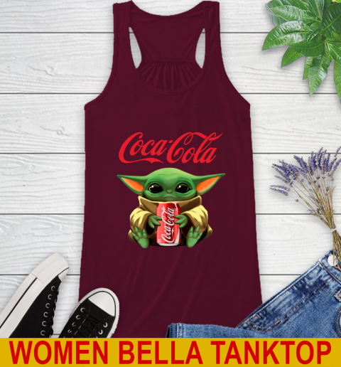 Star Wars Baby Yoda Hugs Coca Cola Soft Drink Shirt 39