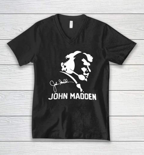 John Madden Signature V-Neck T-Shirt