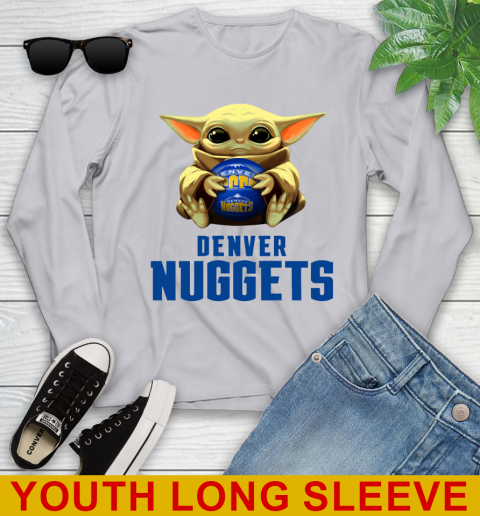 NBA Basketball Denver Nuggets Star Wars Baby Yoda Shirt 127
