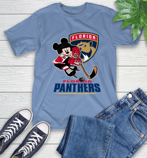 NHL Florida Panthers Mickey Mouse Disney Hockey T Shirt T-Shirt 11