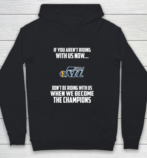 NBA Utah Jazz Basketball We Become The Champions Youth Hoodie