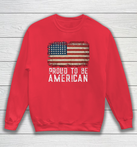 Proud American Patriotic USA Flag Sweatshirt 7