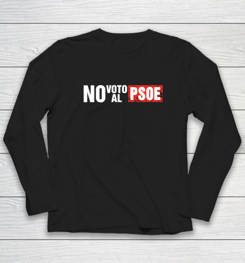 Marioviedo No Voto Al Psoe Long Sleeve T-Shirt