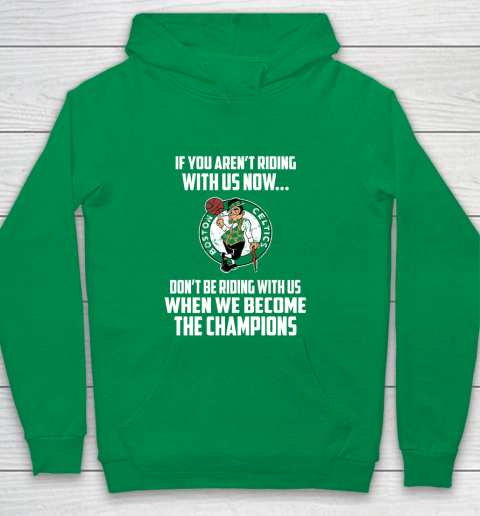 NBA Boston Celtics Basketball We Become The Champions Youth Hoodie 4