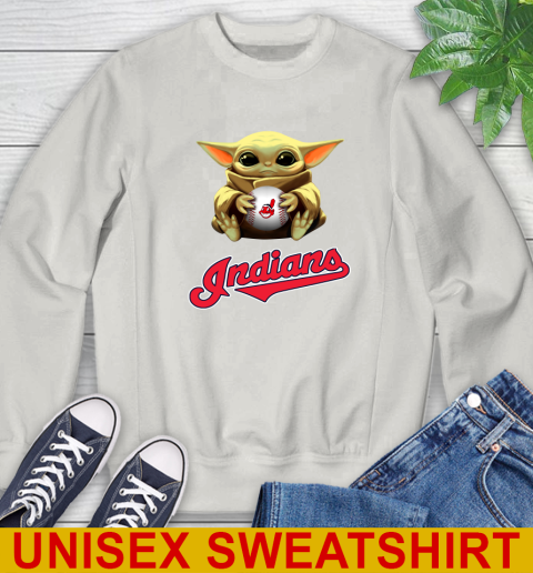MLB Baseball Cleveland Indians Star Wars Baby Yoda Shirt 36