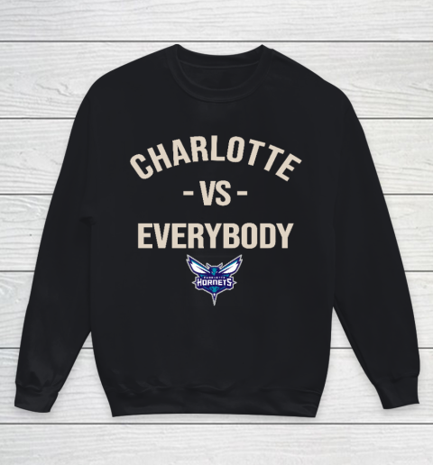 Charlotte Hornets Vs Everybody Youth Sweatshirt