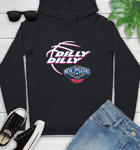 NBA New Orleans Pelicans Dilly Dilly Basketball Sports Youth Hoodie 2
