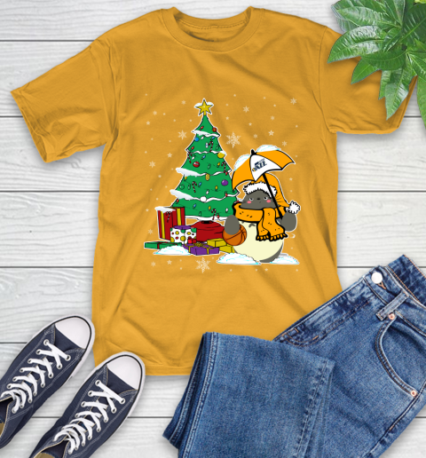 Utah Jazz NBA Basketball Cute Tonari No Totoro Christmas Sports T-Shirt 2