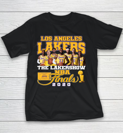 Los Angeles Lakers NBA Finals Champion 2020 The Lakers Show Youth T-Shirt