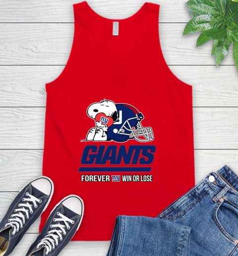 NFL The Peanuts Movie Snoopy Forever Win Or Lose Football New York Giants 75