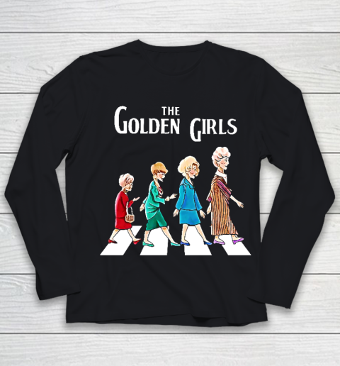 Golden Girls Tshirt fan art vintage retro The Golden Girls Rose Dorothy Blanche Youth Long Sleeve