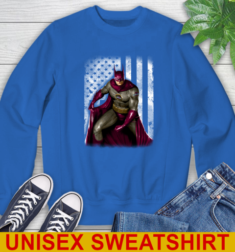 Cleveland Cavaliers NBA Basketball Batman DC American Flag Shirt Sweatshirt 11