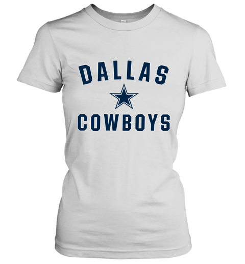 Dallas Cowboys NFL Pro Line by Fanatics Branded Gray Women's T-Shirt