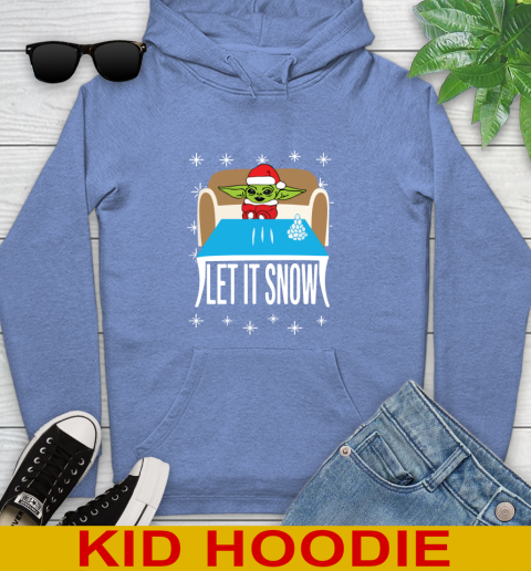 Christmas Baby Yoda And Cocaine Let It Snow Star Wars Shirts 139