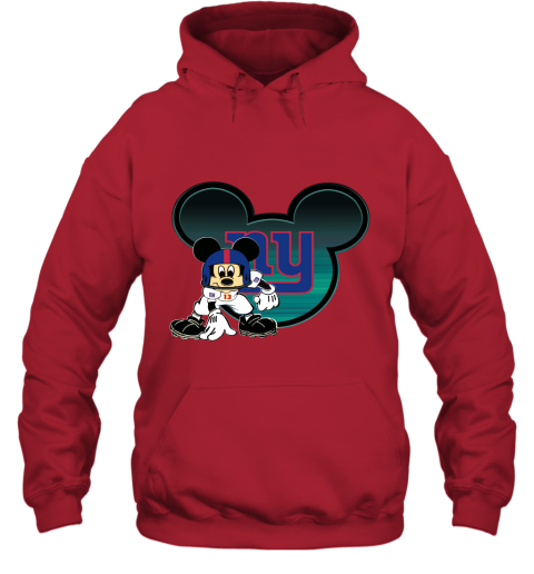 NFL New York Giants Mickey Mouse Disney Football T Shirt psLp4XyGJEL hoodie 23 95 151514 front red