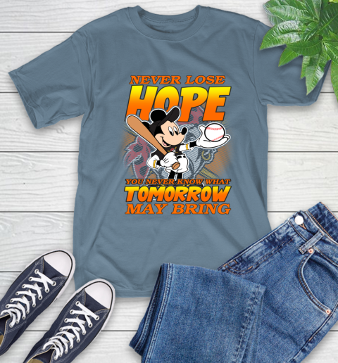 Pittsburgh Pirates MLB Baseball Mickey Disney Never Lose Hope T-Shirt 8