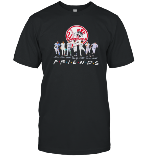 Friends New York Yankees Players World Series T-Shirt